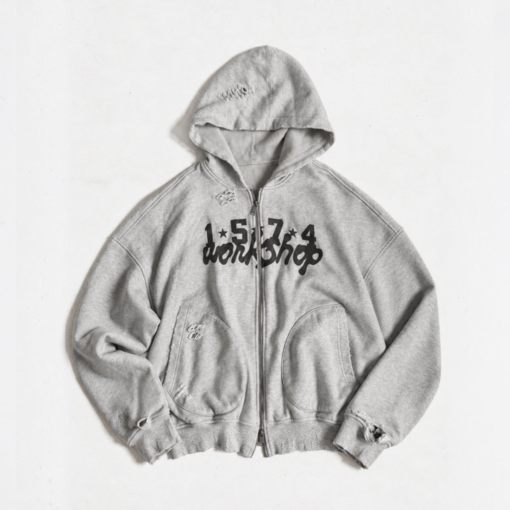 BIG LOGO ZIPPER