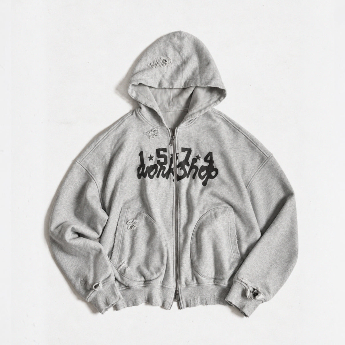 BIG LOGO ZIPPER